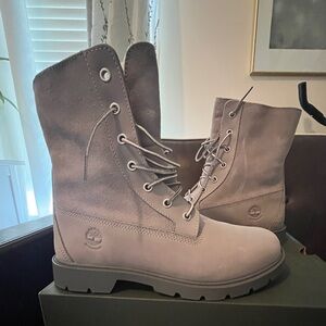Women's Linden Woods 6-Inch Waterproof Boot Grey size 10